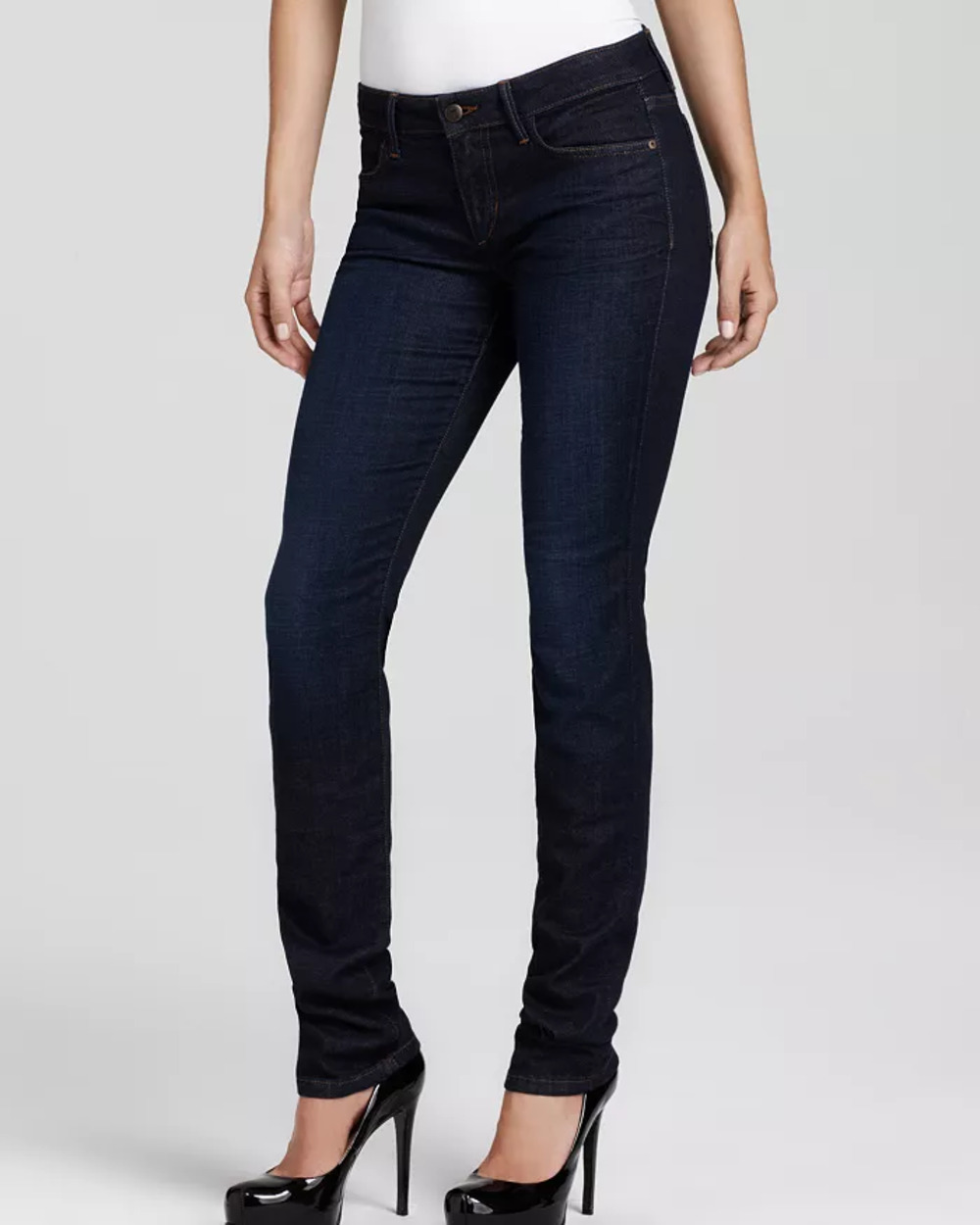 Joe’s Jeans Women’s Skinny Visionaire Jeans In Romi Dark Wash Low Rise Size 25